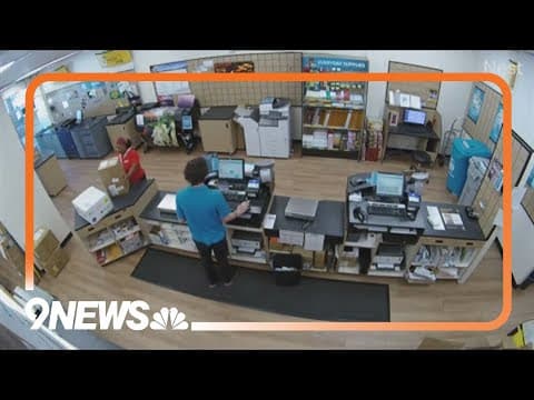 She ordered a gift, and it somehow got routed to a UPS Store and stolen