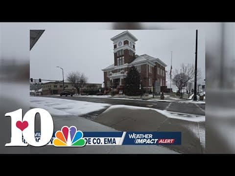 Monroe County EMA gives update on snow event