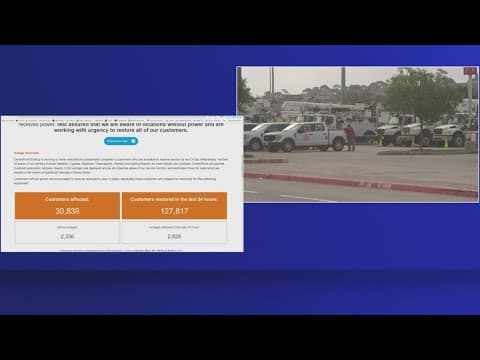 Power outage update: CenterPoint has restored power for 97% of customers impacted by storm