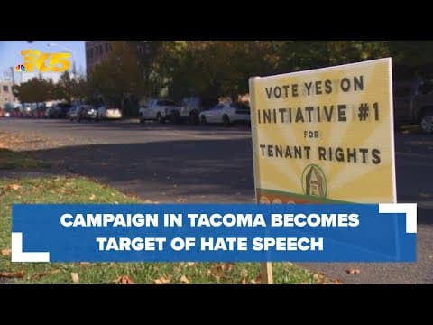 Campaign for stronger tenant protections in Tacoma becomes target of hate speech
