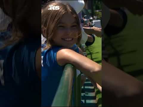 Young golf fan gets to thank her idol at the KPMG PGA Championship in Sammamish