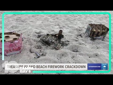Treasure Island residents follow through on crackdown against fireworks on beach