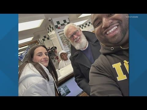 David Letterman, Caitlin Clark spotted at Indianapolis bakery