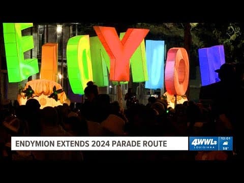 Krewe of Endymion adjusts parade route for 2024