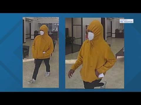 Man robs same Houston bank twice, FBI says