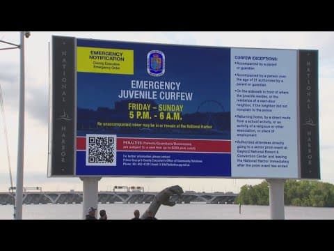 Teen curfew expanded in Prince George's County