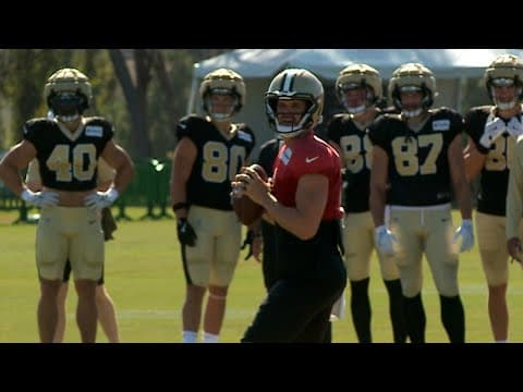 Highlights from Day 9 of 2024 Saints training camp in California