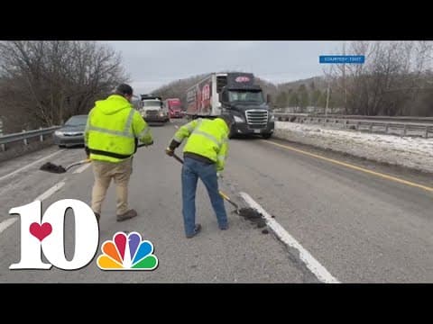 TDOT crews patching potholes after snowstorm