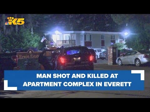 BREAKING: Deadly shooting in Everett