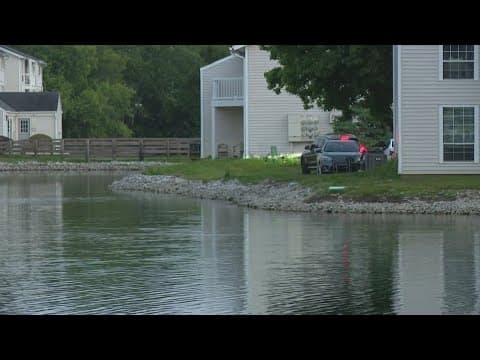 Child dies after being found in pond