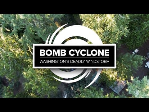 Bomb cyclone: Washington's deadly windstorm