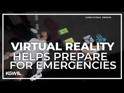 Clackamas Fire uses VR for emergency simulation training