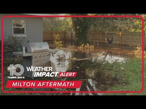 Rivers across Tampa Bay still experiencing major flooding