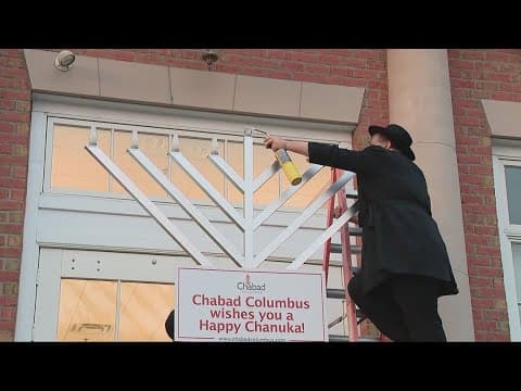 Menorah lighting held in New Albany