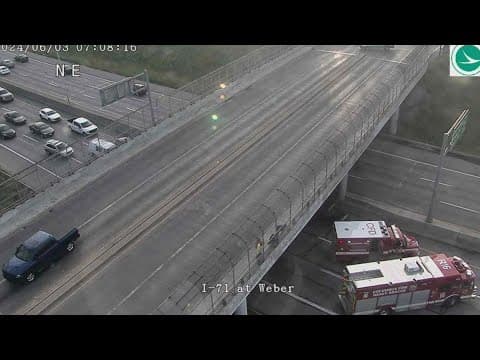 Police: Person dies after being struck by vehicle on I-71 in north Columbus
