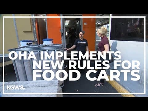 OHA implements new rules for food carts in Multnomah county