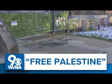 Air Force member sets himself on fire outside Israeli Embassy in DC