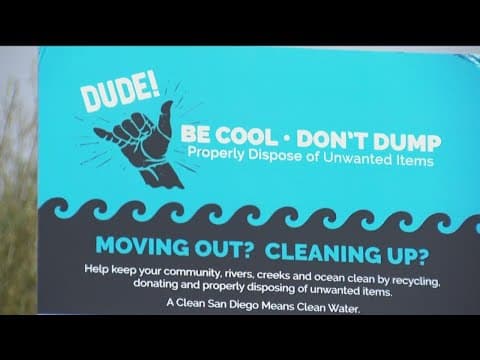 'Dude! Be cool. Don't dump.' | Project Clean Water launches campaign to protect water quality in San