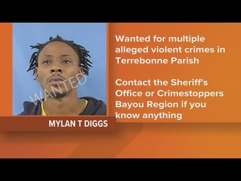 Ongoing search for wanted Gibson man, Terrebonne Parish Sheriff says