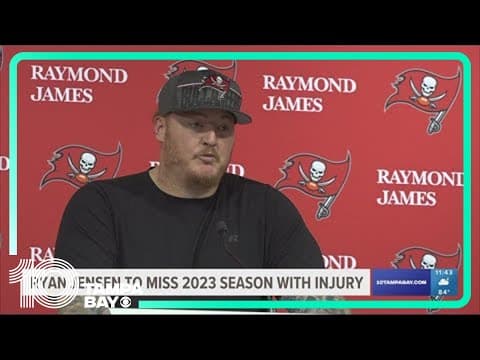 Bucs GM Jason Licht: Center Ryan Jensen will be placed on Injured Reserve