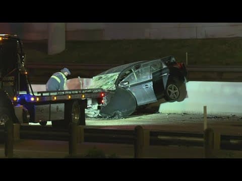 Interstate 30 closed near downtown Fort Worth due to wrong-way crash