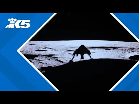 Firefly's Blue Ghost moon lander touches down on the lunar surface