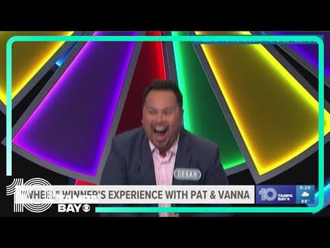 Local 'Wheel of Fortune' winner shares experience with Pat and Vanna