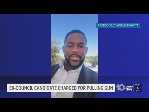 Former Tampa City Council candidate arrested for pointing gun at candidate forum