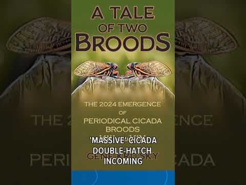 Rare cicada double-hatch incoming!