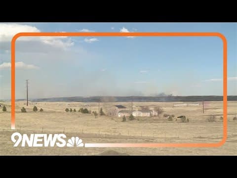 Meridian Fire near Colorado Springs Airport forces evacuations