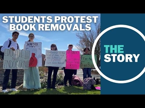 Canby students protest removal of 37 books from district libraries