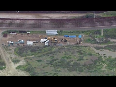 Construction on a 30-foot border wall starts at Friendship Park