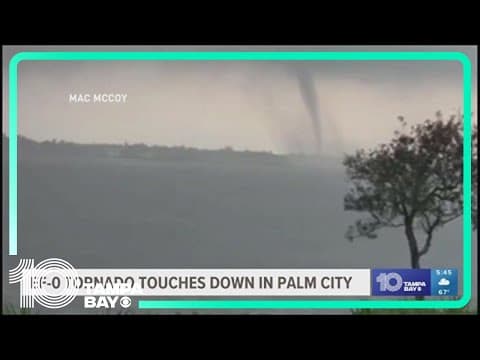 EF-0 tornado touches down in Palm City