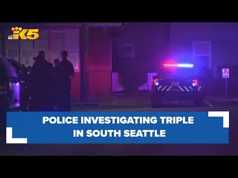 3 men injured in shooting at south Seattle apartment