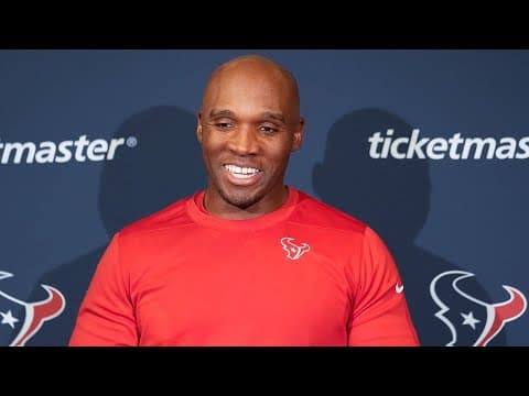 Texans players and head coach DeMeco Ryans talk about Saturday's big win in Indy