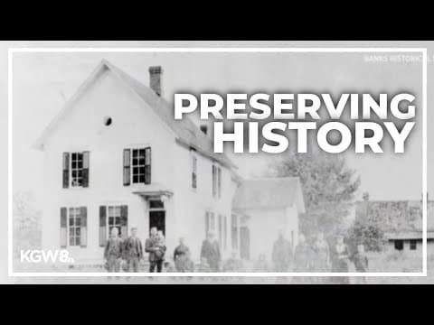 Banks Historical Society working to save 150-year-old house