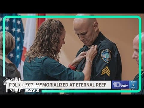 Remains of Manatee County police sergeant turned into reef ball