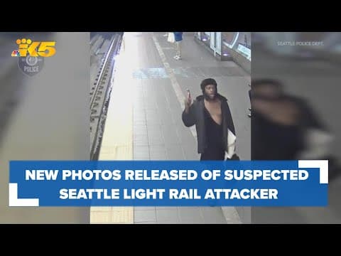 Police searching for suspect who randomly attacked 2 at Beacon Hill light rail station