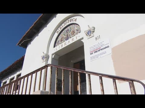 Old Logan Heights library remains vacant and rundown