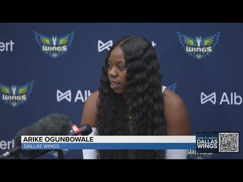 Dallas Wings media day: Arike Ogunbowale full interview