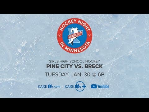 WATCH: Hockey Night in Minnesota | Pine City vs. Breck (Girls)