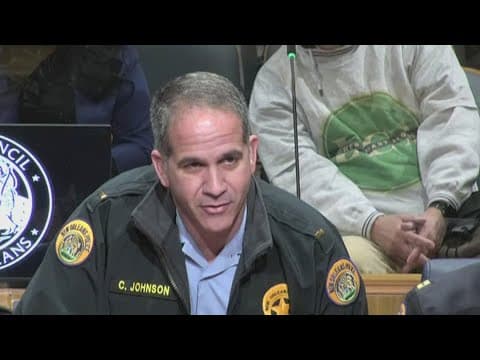 The City of New Orleans honors officers that responded to terror attack