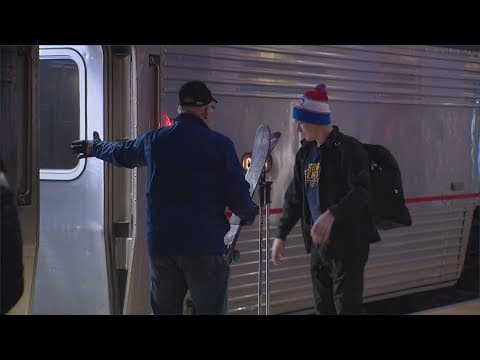 Denver's 'ski train' returns, offering a traffic-free ride to the slopes