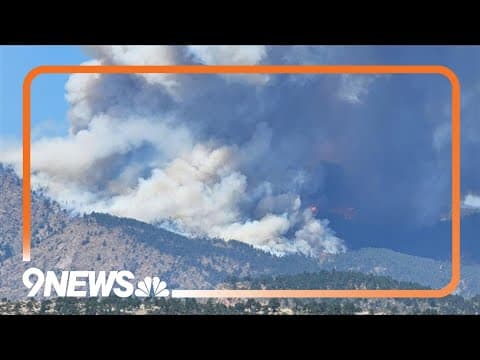 WATCH LIVE: Evacuations ordered for wildfire burning west of Loveland