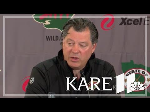 FULL PRESS CONFERENCE: Wild GM Bill Guerin, head coach John Hynes