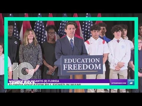 DeSantis signs universal school choice voucher bill into law