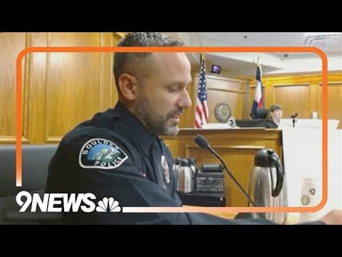 Officers talked the jury through the day of the King Soopers shooting