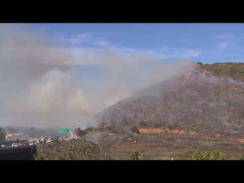 Rancho Bernardo residents return home after brush fire forces evacuations