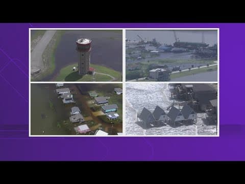 Texas coastal communities still dealing with high water as Tropical Storm Alberto dissipates