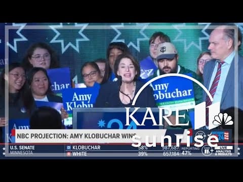 Amy Klobuchar wins reelection, gives victory speech